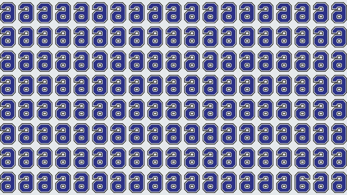 Observation Skills Test: Within 6 Seconds Spot The Number 6 among Inverted 6