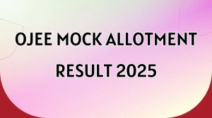 OJEE Mock Allotment Result 2025 Out Today at ojee.nic.in Direct Link to Download Result