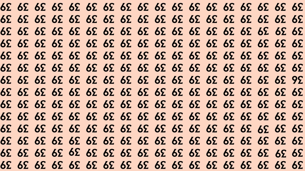 Optical Illusion IQ Test: Are You A Genius? Within 9 Seconds Spot The Inverted 36 among Inverted 39s