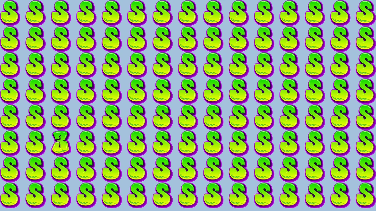 Optical Illusion: Within 5 Seconds Spot The Number 3 among S