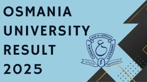 Osmania University Result 2025 Released at osmania.ac.in Direct Link to Download 3rd Semester Result