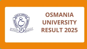 Osmania University Result 2025 Released at osmania.ac.in Direct Link to Download UG Course Result