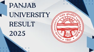 Panjab University Result 2025 Released at puexam.in Direct Link to Download Result