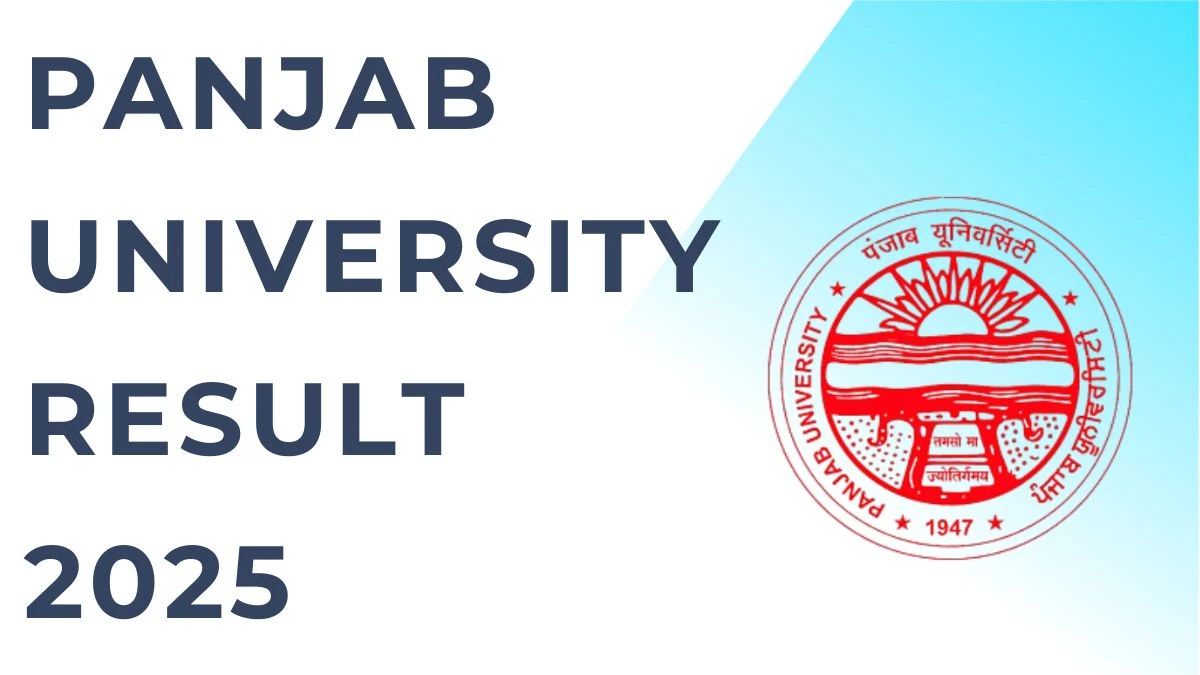 Panjab University Result 2025 Released at results.puexam.in Direct Link to Download Result