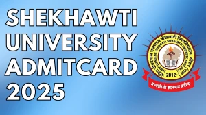 PDUSU Admit Card 2025 OUT shekhauniexam Check PDUSU UG Course Hall Ticket Details Here