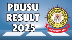 PDUSU Result 2025 Released at shekhauni.ac.in Direct Link to Download UG Course Result
