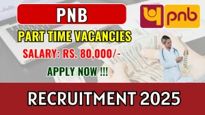 PNB Recruitment 2025 - Apply Offline for Part Time Physiotherapist Posts PNB Recruitment 2025 - Apply Offline for Part Time Physiotherapist Posts