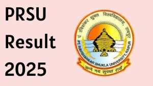 PRSU Result 2025 Released at prsu.ac.in Direct Link to Download 1st, 3rd and 4th Semester Result