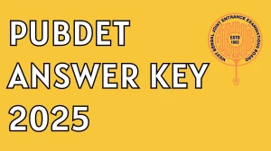 PUBDET 2025 Answer Key OUT at admissions.nic.in Download PDF