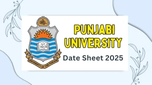 Punjabi University Date Sheet 2025 Announced @ pupexamination.ac.in Details Here