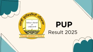 PUP Result 2025 Released at pupexamination.ac.in Direct Link to Download 1st, 3rd Sem Result