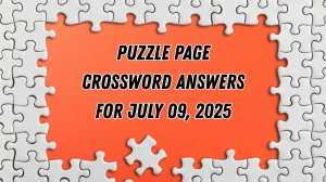 Puzzle Page Crossword Answers for July 09 2025