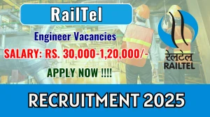 RailTel Contractual Engineer Recruitment 2025 - Apply Offline RailTel Contractual Engineer Recruitment 2025 - Apply Offline
