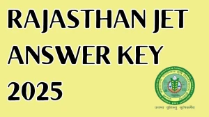 Rajasthan JET 2025 Answer Key OUT at raubikaner.org Download PDF Rajasthan JET 2025 Answer Key OUT at raubikaner.org Download PDF