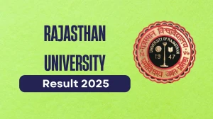 Rajasthan University Result 2025 Out at uniraj.ac.in Direct Link to Download 1st Sem Result