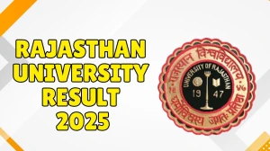 Rajasthan University Result 2025 Released at uniraj.ac.in Direct Link to Download 1st, 2nd, 4th, 10th Sem Result
