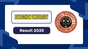 Rajasthan University Result 2025 Out at uniraj.ac.in Direct Link to Download 2nd, 4th Sem Result Rajasthan University Result 2025 Out at uniraj.ac.in Direct Link to Download 2nd, 4th Sem Result
