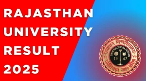 Rajasthan University Result 2025 Released at uniraj.ac.in Direct Link to Download 2nd, 4th, 8th and 10th Semester Result
