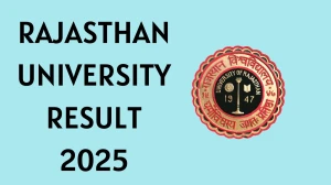 Rajasthan University Result 2025 Released at uniraj.ac.in Direct Link to Download Part-II and III Result