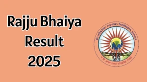 Rajju Bhaiya Result 2025 Released at erp.prsuprayagraj.in Direct Link to Download 2nd and 4th Semester Result