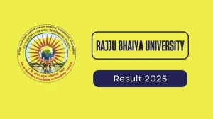 Rajju Bhaiya University Result 2025 Released at prsuprayagraj.in Direct Link to Download 4th Sem Result Rajju Bhaiya University Result 2025 Released at prsuprayagraj.in Direct Link to Download 4th Sem Result