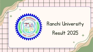 Ranchi University Result 2025 Released at ranchiuniversity.ac.in Direct Link to Download Part 1 and 2 Result Ranchi University Result 2025 Released at ranchiuniversity.ac.in Direct Link to Download Part 1 and 2 Result