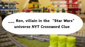 ___ Ren, villain in the “Star Wars” universe NYT Crossword Clue