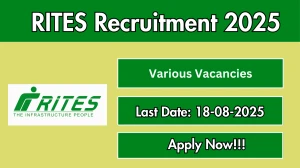 RITES Recruitment 2025 - Apply Online for 14 Manager, Engineer and More Posts