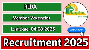 RLDA Member Recruitment 2025 - Apply Offline