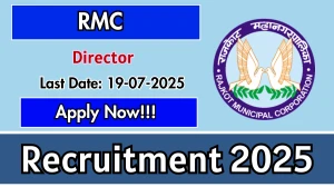 RMC Director Recruitment 2025 - Apply Online for 07 Posts