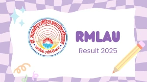 RMLAU Result 2025 Released at rmlauexams.in Direct Link to Download 1st, 3rd, 5th, 7th, 8th Sem Result RMLAU Result 2025 Released at rmlauexams.in Direct Link to Download 1st, 3rd, 5th, 7th, 8th Sem Result