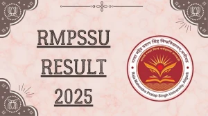 RMPSSU Result 2025 Released at rmpssu.ac.in Direct Link to Download 1st, 3rd and 6th Semester Result
