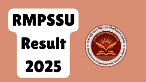 RMPSSU Result 2025 Released at rmpssu.ac.in Direct Link to Download 2nd and 4th Semester Result