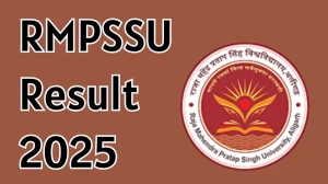 RMPSSU Result 2025 Released at rmpssu.ac.in Direct Link to Download 8th Semester Result