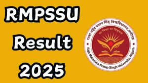 RMPSSU Result 2025 Released at rmpssu.ac.in Direct Link to Download Second and Fourth Semester Result