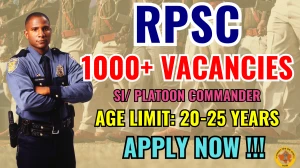 Rajasthan RPSC SI Recruitment 2025 - Apply Online for 1015 Posts by Sep 08 Rajasthan RPSC SI Recruitment 2025 - Apply Online for 1015 Posts by Sep 08