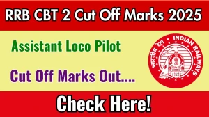 RRB ALP CBT 2 Cut Off Marks 2025 has released: Check Cut off Marks here rrbcdg.gov.in RRB ALP CBT 2 Cut Off Marks 2025 has released: Check Cut off Marks here rrbcdg.gov.in