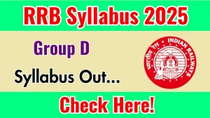 RRB Group D Syllabus 2025 Out Direct Link to Download Syllabus PDF here RRB Group D Syllabus 2025 Out Direct Link to Download Syllabus PDF here