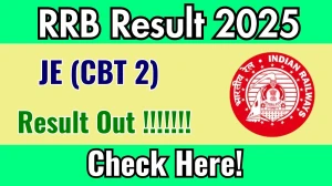RRB JE CBT 2 Result 2025 Released for All Zones – Check Your Score Now