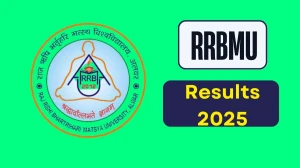 RRBMU Result 2025 Released at univindia.org Direct Link to Download PG Course Result