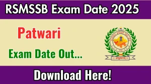 RSMSSB Patwari Exam Date 2025 Out at rssb.rajasthan.gov.in Exam details here
