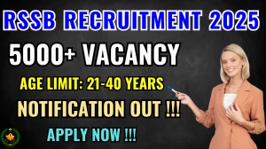 RSSB Primary School Teacher Recruitment 2025 - Apply Online for 5636 Posts RSSB Primary School Teacher Recruitment 2025 - Apply Online for 5636 Posts