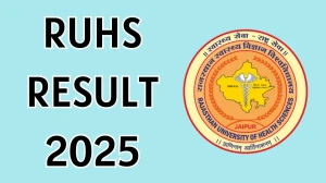 RUHS Result 2025 Released at ruhsraj.org Direct Link to Download Part-4 Result