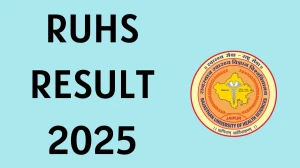 RUHS Result 2025 Released at ruhsraj.org Direct Link to Download PG Course Result