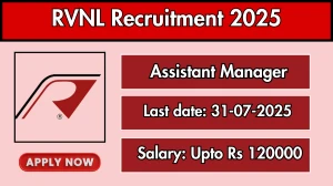 RVNL Assistant Manager Recruitment 2025 - Apply Offline
