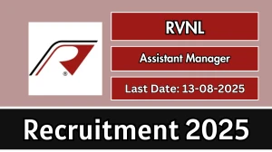 RVNL Assistant Manager Recruitment 2025 - Apply Offline