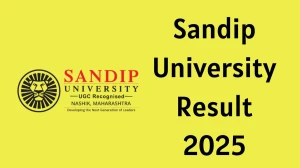 Sandip University Result 2025 Released at sandipuniversity.edu.in Direct Link to Download Eighth Semester Result