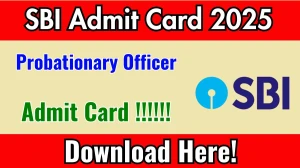 SBI PO Prelims Admit Card 2025 Will Be Released – Download Link at sbi.co.in SBI PO Prelims Admit Card 2025 Will Be Released – Download Link at sbi.co.in