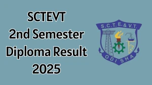 SCTEVT 2nd Semester Diploma Result 2025 Released at sctevtexams.in Direct Link to Download Result