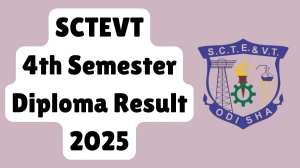 SCTEVT 4th Semester Diploma Result 2025 Released at sctevtexams.in Direct Link to Download Result